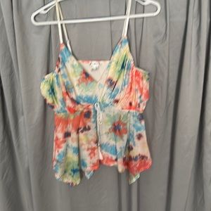 Women’s medium floral tank top